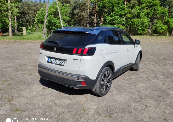 Peugeot 3008 cena 97900 przebieg: 160500, rok produkcji 2017 z Prudnik małe 352